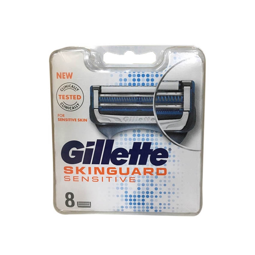 Gillette Skinguard Cartridges - Pack of 8's - Sensitive - P/C - 2852