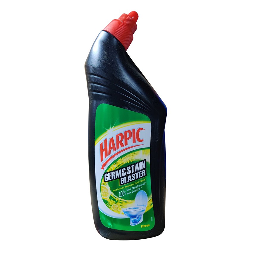 Harpic Toilet Cleaner - Bottle of   750ml - Germ & Stain Blaster - Citrus - P/C * 2602