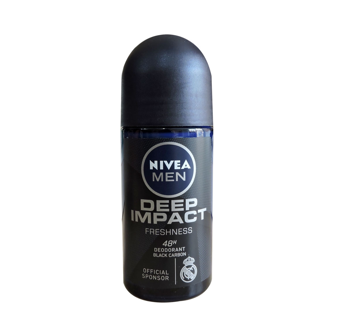 Nivea Roll On - Glass Bottle of 50ml - MEN - Deep Impact Freshness - P/C - 2488
